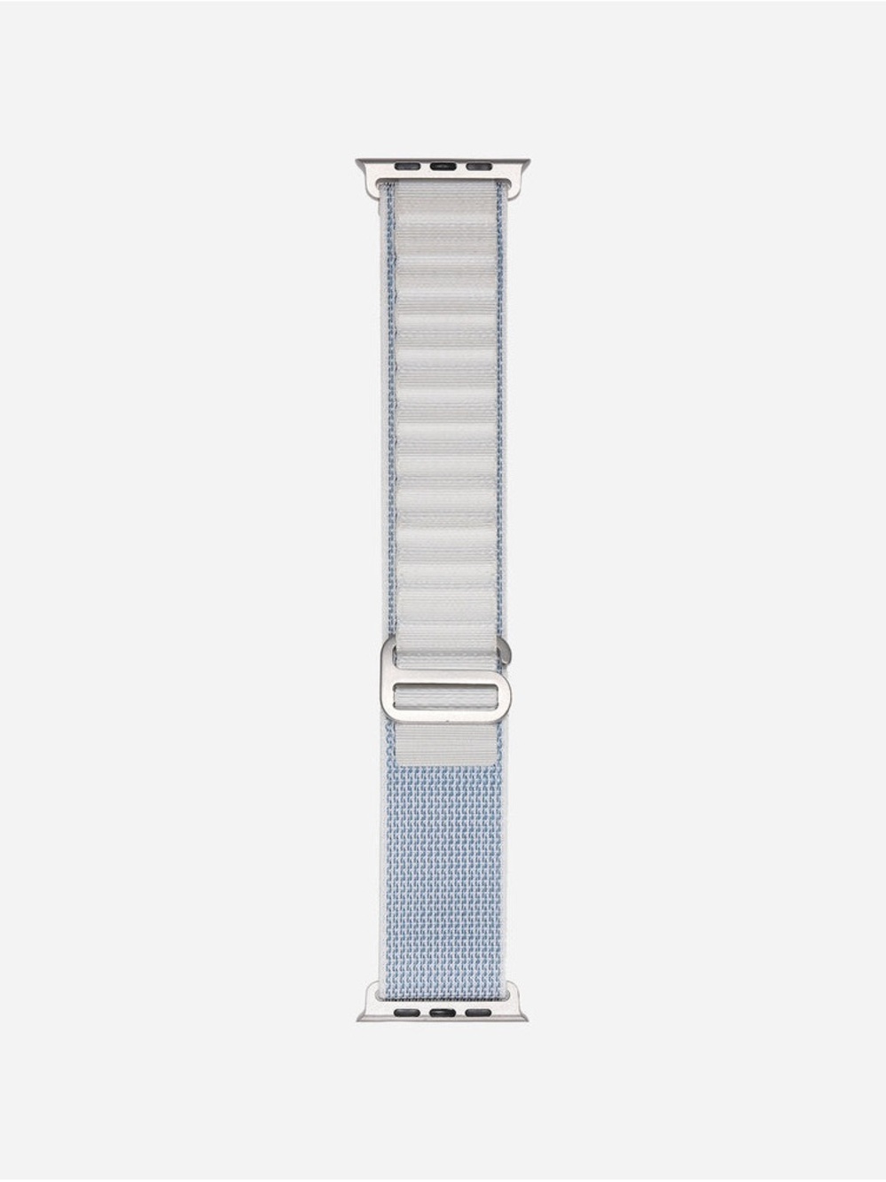 Apple Watch Alpine Loop Band in Blue-Grey / ‘Shell’ color. For cases 44-49mm